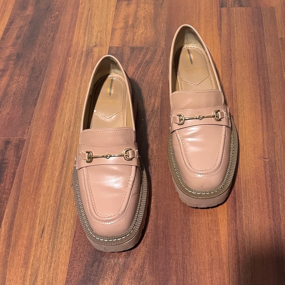 Sam Edelman Laurs Lug Sole Loafer Size 7.5 Color Maple Sugar Box Leather - Picture 8 of 12